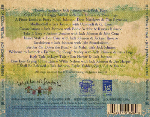 Jack Johnson and Friends - Best Of Kokua Festival (CD)