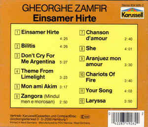 Gheorghe Zamfir - Einsamer Hirte (CD)