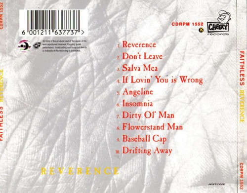 Faithless - Reverence (CD)