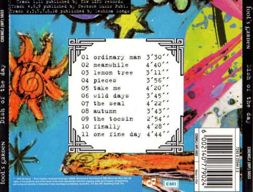 Fool`s Garden - Dish Of The Day (CD)