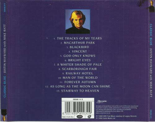 Justin Hayward With Mike Batt and The London Philharmonic Orchestra - Classic Blue (CD)