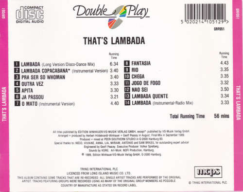 Concord - That`s Lambada (CD)