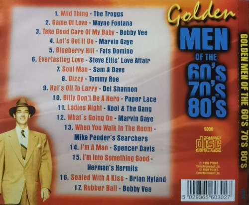 Various - Golden Men Of The 60`s 70`s 80`s (CD)
