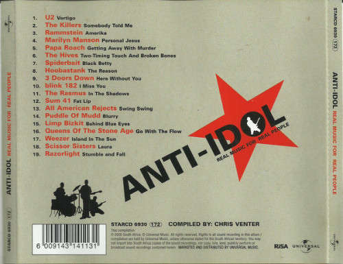 Various - Anti-Idol - Real Music For Real People (CD)