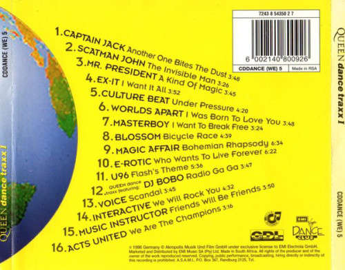 Various - Queen Dance Traxx i (CD)