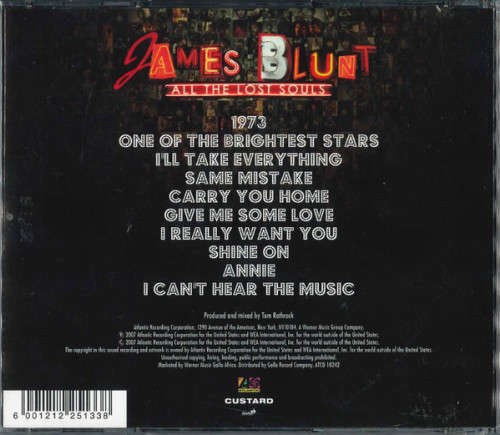 James Blunt - All The Lost Souls (CD)