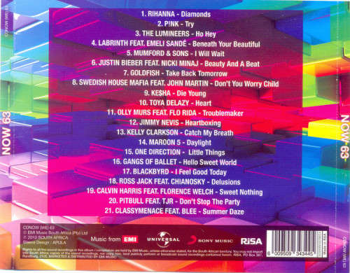 Various - Now That`s What I Call Music! 63 (CD)