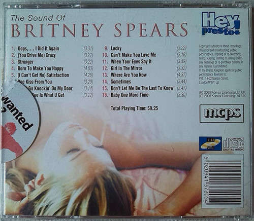 Jivestar - The Sound Of Britney Spears (CD)