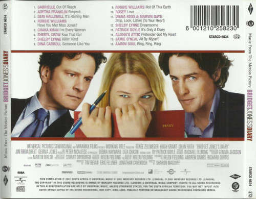 Various - Music From The Motion Picture `Bridget Jones`s Diary` (CD)