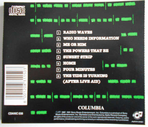 Roger Waters - Radio K.A.O.S. (CD)