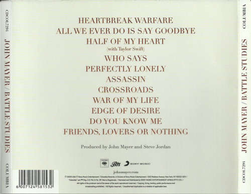 John Mayer - Battle Studies (CD)