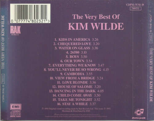 Kim Wilde - The Very Best Of Kim Wilde (CD)