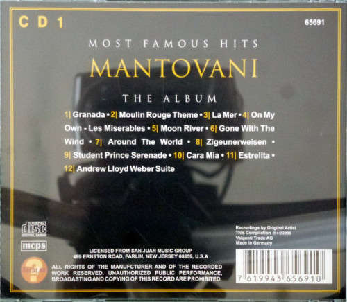 Mantovani - The Album (CD)