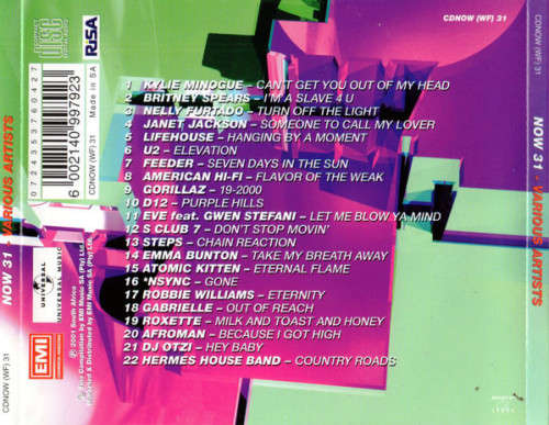 Various - NOW That`s What I Call Music! 31 (CD)