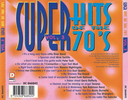 Various - Super Hits Of The 70`s Vol.3 (CD)