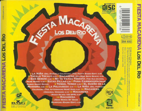Los Del Rio - Fiesta Macarena (CD)