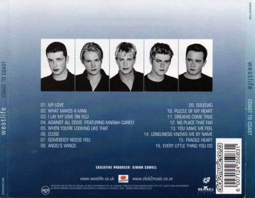 Westlife - Coast To Coast (CD)