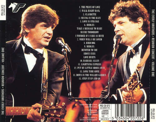 The Everly Brothers - Crying In The Rain - Reunion Concert Volume 1 (CD)