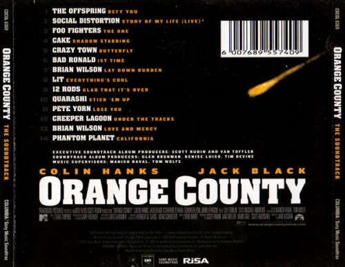 Various - Orange County: (The Soundtrack) (CD)