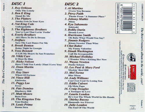 Various - The Best Crooners Album In The World...Ever! (Double CD)