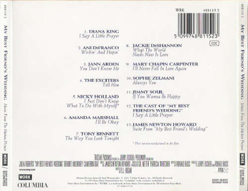 Various - My Best Friend`s Wedding (Music From The Motion Picture) (CD)