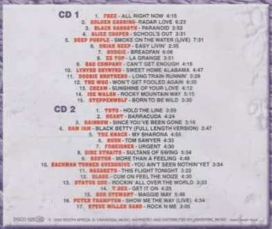 Various - The Ultimate Rock Collection (Double CD)
