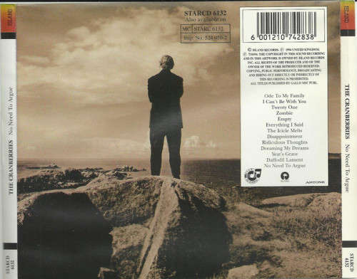 The Cranberries - No Need To Argue (CD)