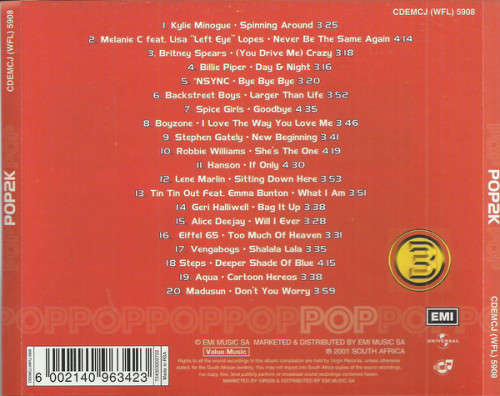 Various - Pop 2K (CD)
