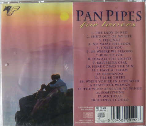 Various - Pan Pipes For Lovers (CD)