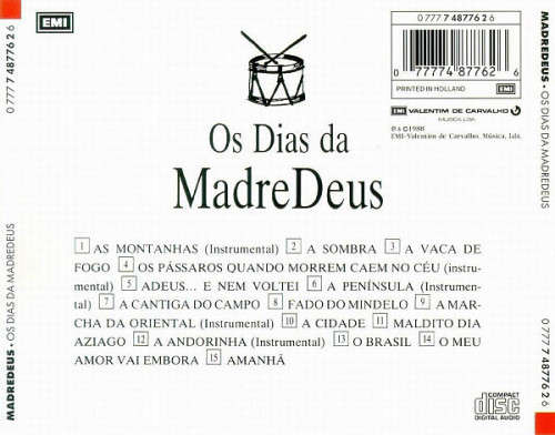 Madredeus - Os Dias Da Madredeus (CD)