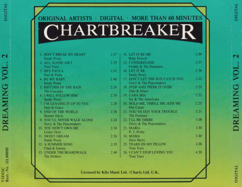 Various - Chartbreaker Dreaming Vol. 2 (CD)