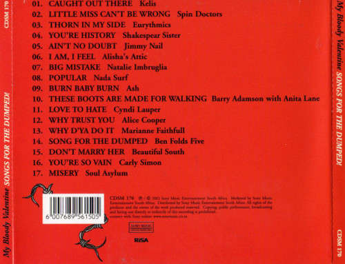 Various - My Bloody Valentine, Songs For The Dumped! (CD)
