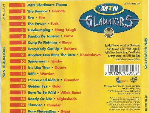 Various - MTN Gladiators (CD)