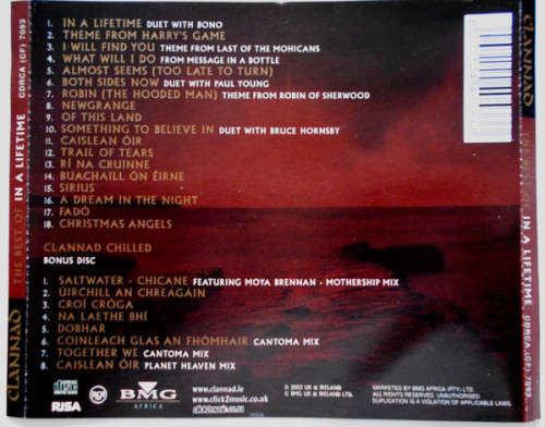 Clannad - The Best Of Clannad - In a Lifetime (Double CD)