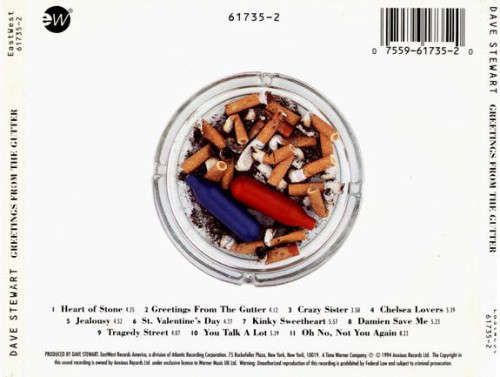 Dave Stewart - Greetings From The Gutter (CD)