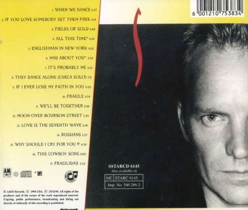 Sting - Fields Of Gold (The Best Of Sting 1984 - 1994) (CD)