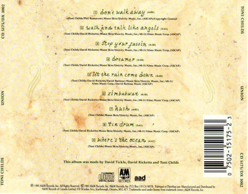 Toni Childs - Union (CD)