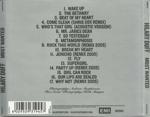 Hilary Duff - Most Wanted (CD)