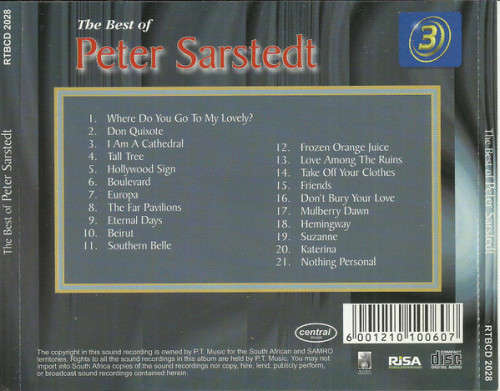 Peter Sarstedt - The Best Of Peter Sarstedt (CD)