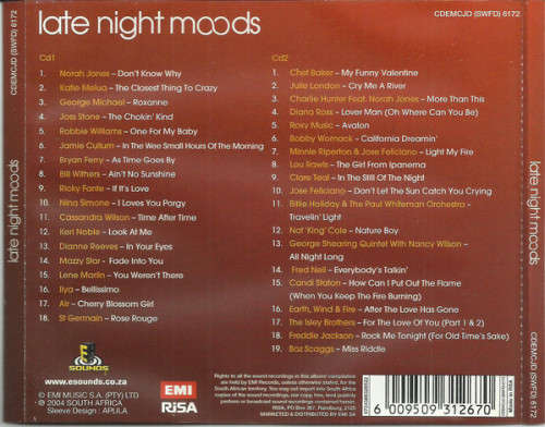 Various - Late Night Moods (Double CD)