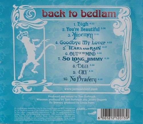 James Blunt - Back To Bedlam (CD)