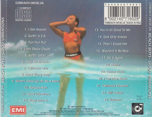 The Beach Boys - Good Vibrations, All Time Greatest Hits (CD)