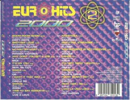 Various - Euro Hits 2000 Vol 2 (CD)