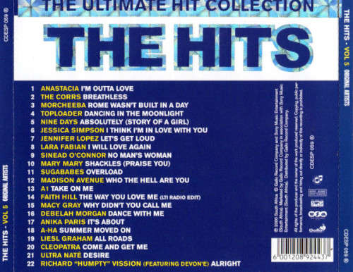 Various - The Ultimate Hit Collection: The Hits Vol. 5 (CD)