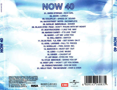 Various - NOW That`s What I Call Music! 40 (CD)