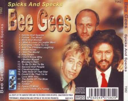 Bee Gees - Spicks and Specks (CD)