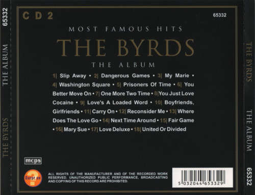 The Byrds - The Album (Most Famous Hits) (Double CD)