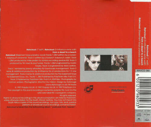 Lighthouse Family - Raincloud (CD Maxi Single)