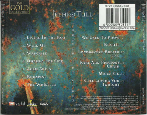 Jethro Tull - Through The Years (CD)
