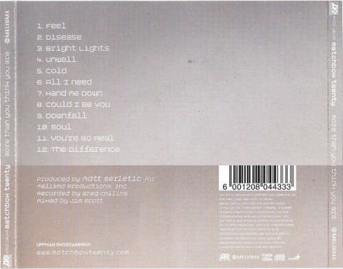 Matchbox Twenty - More Than You Think You Are (CD)